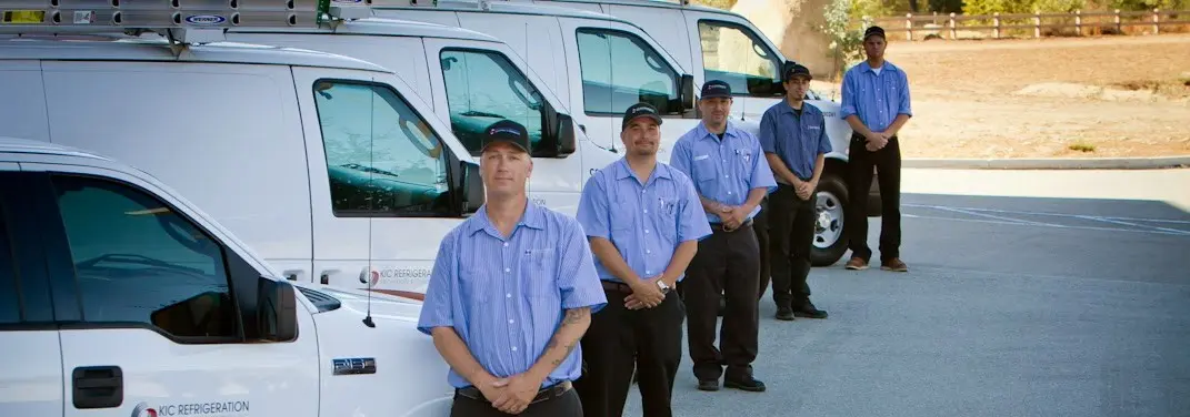 KIC Refrigeration crew ready for Mini Split Repair jobs across West Salem